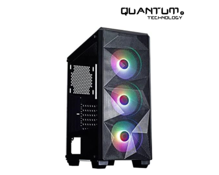 Redragon Grindor GC-510 Mid-Tower Case with Tempered Glass and Support for Up to 6 Fans