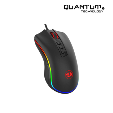 Redragon M711 Cobra RGB Optical Gaming Mouse with customizable lighting.