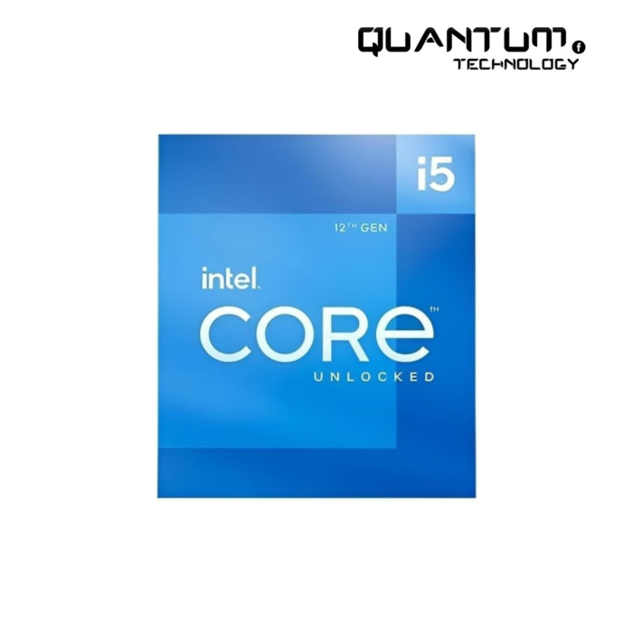 Intel Core i5-12600K Deca-core Processor with 10 cores and 4.9 GHz turbo speed