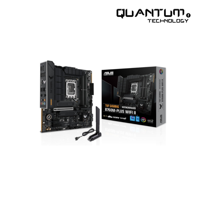 ASUS TUF GAMING B760M-PLUS WIFI II DDR5 Gaming Motherboard