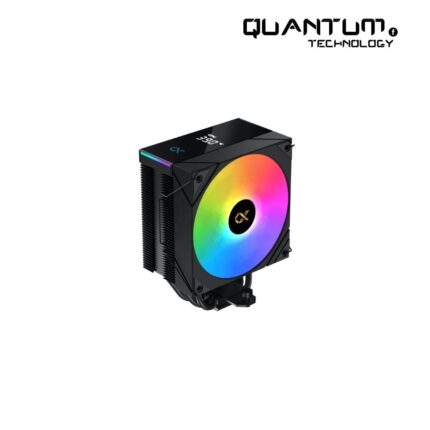 Xigmatek AK4 Digital LED Display ARGB Air CPU Cooler with 120mm fan, real-time digital display, and customizable RGB lighting.