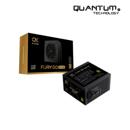 XIGMATEK FURY GD 850W 80 Plus Gold Gen 5 Full Modular power supply delivering stable, efficient power for high-performance gaming PCs.