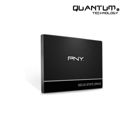 PNY CS900 120GB 2.5-inch SATA SSD with 515MB/s read speed, 490MB/s write speed, 3D NAND flash, and shock resistance for reliable PC performance.