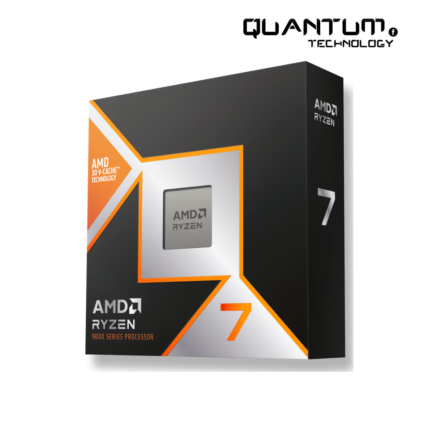 AMD Ryzen 7 9800X3D desktop processor featuring 8 cores and 16 threads with advanced 3D V-Cache technology.